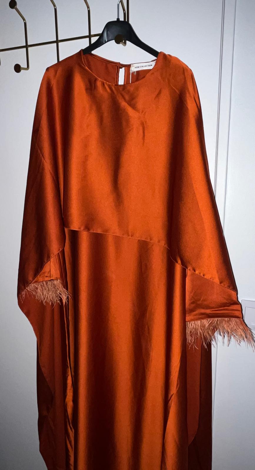 Abaya orange